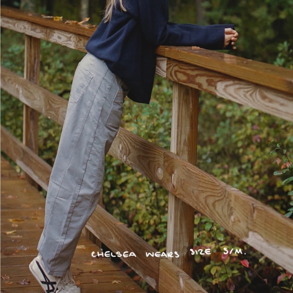 Parke Cotton Twill Horseshoe Pant